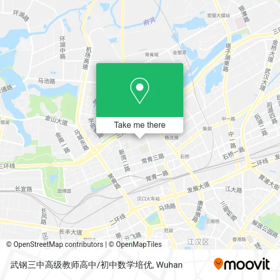 武钢三中高级教师高中/初中数学培优 map