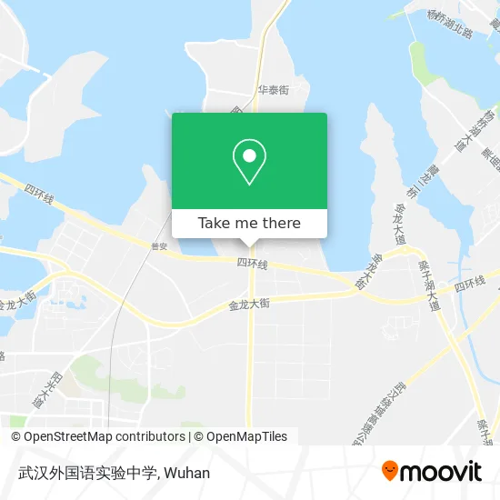 武汉外国语实验中学 map
