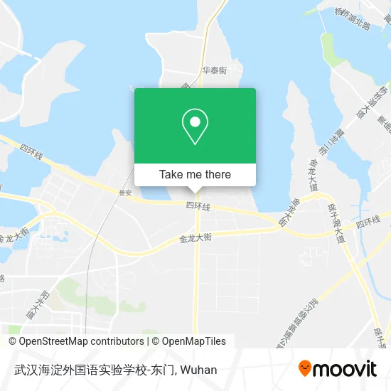 武汉海淀外国语实验学校-东门 map