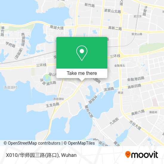 X010/华师园三路(路口) map