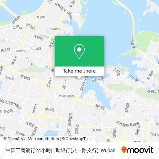 中国工商银行24小时自助银行(八一路支行) map