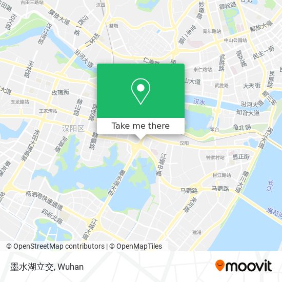 墨水湖立交 map