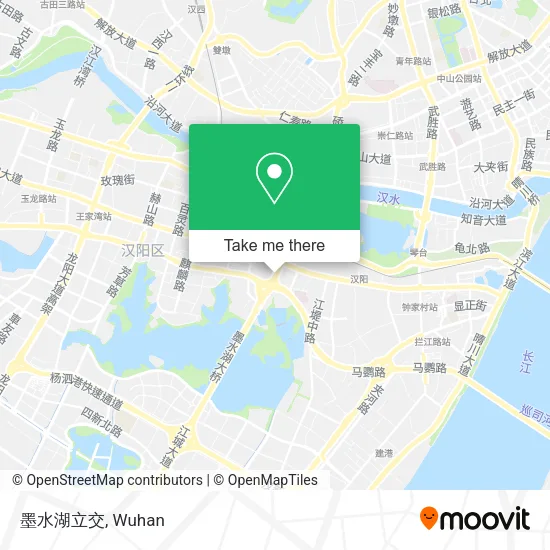 墨水湖立交 map