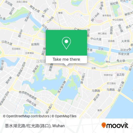 墨水湖北路/红光路(路口) map
