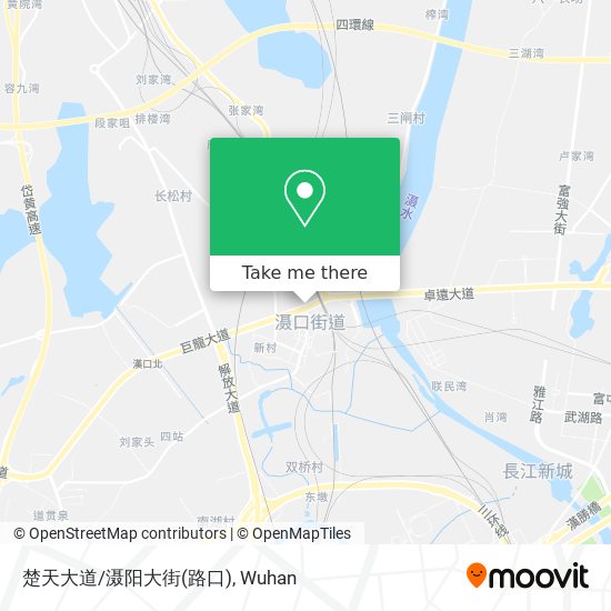 楚天大道/滠阳大街(路口) map