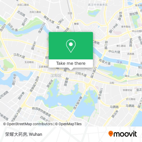 荣耀大药房 map