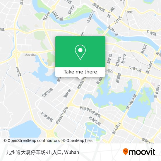 九州通大厦停车场-出入口 map