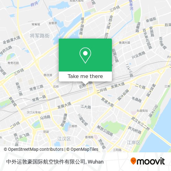 中外运敦豪国际航空快件有限公司 map