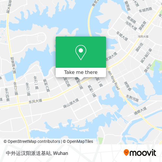 中外运汉阳派送基站 map