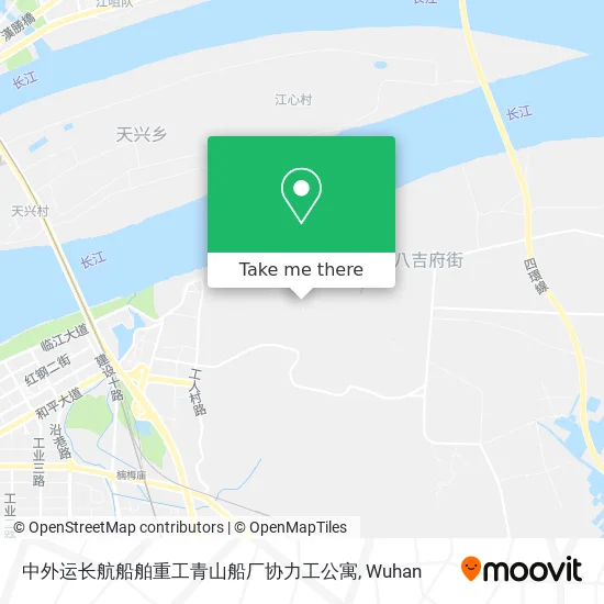 中外运长航船舶重工青山船厂协力工公寓 map