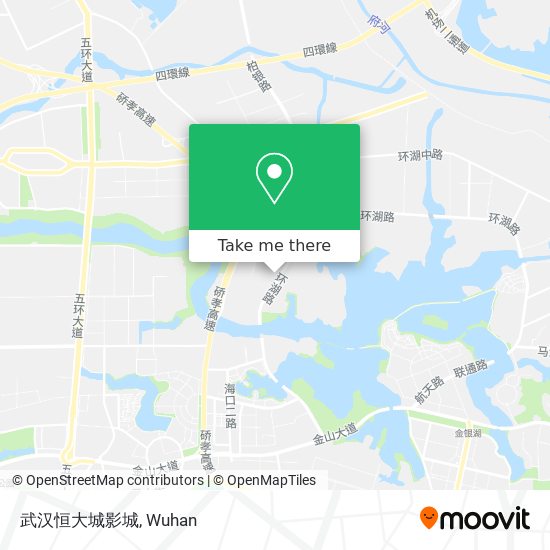 武汉恒大城影城 map