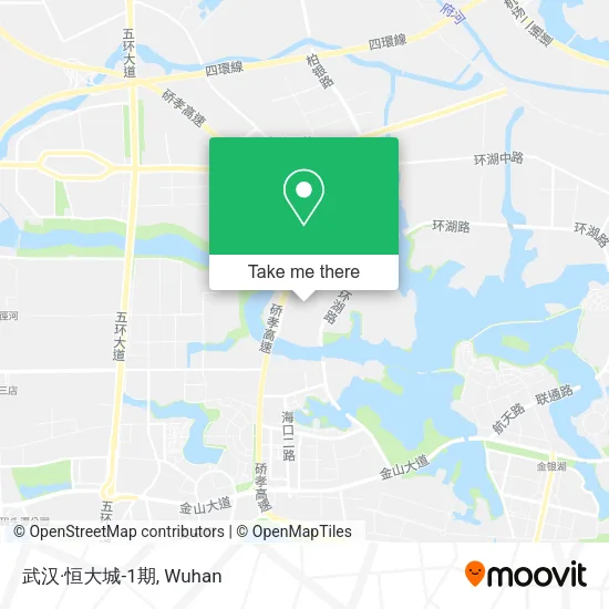 武汉·恒大城-1期 map