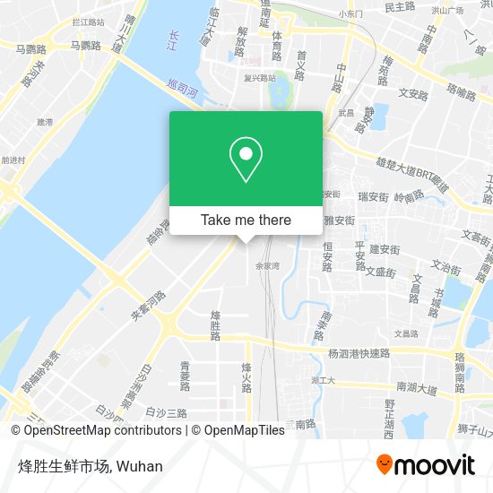 烽胜生鲜市场 map