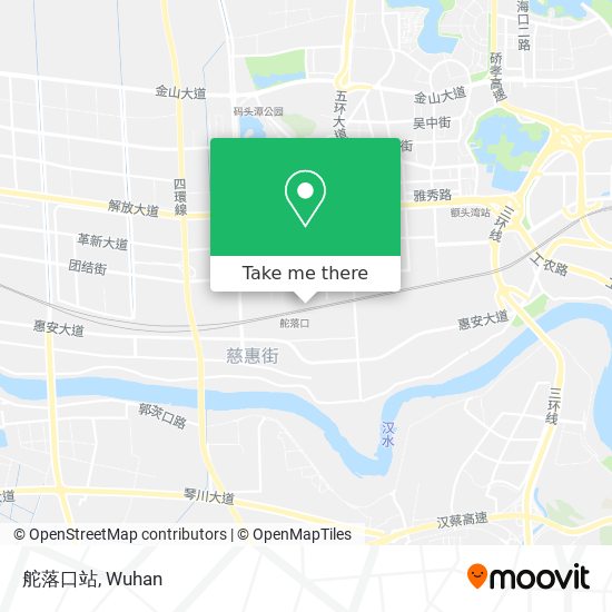 舵落口站 map