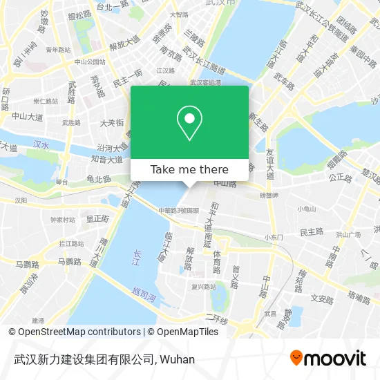 武汉新力建设集团有限公司 map