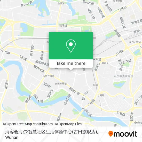 海客会海尔·智慧社区生活体验中心(古田旗舰店) map