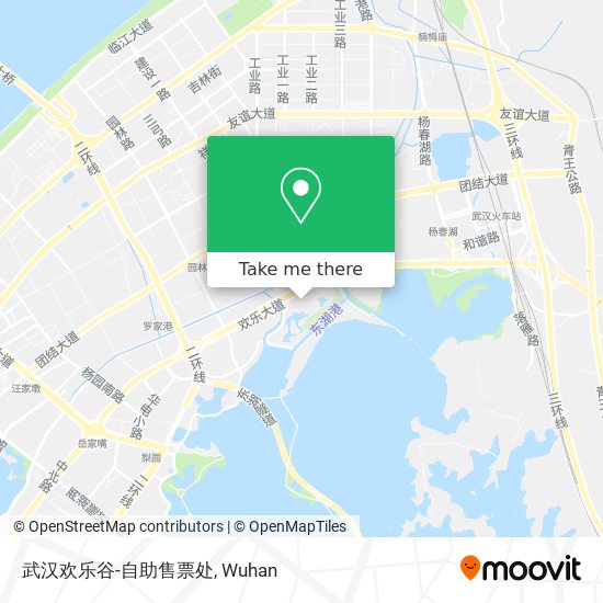 武汉欢乐谷-自助售票处 map