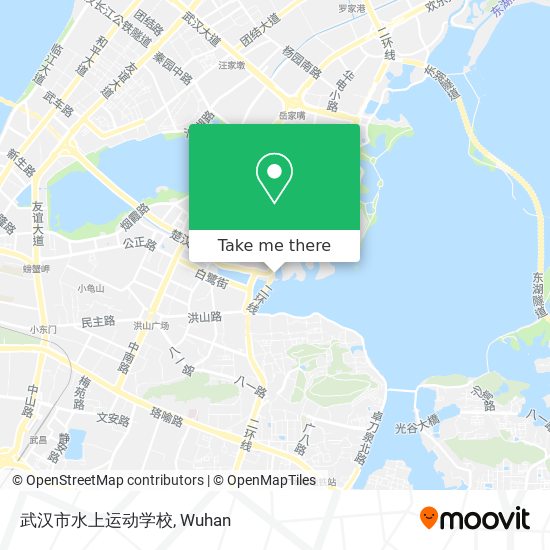 武汉市水上运动学校 map
