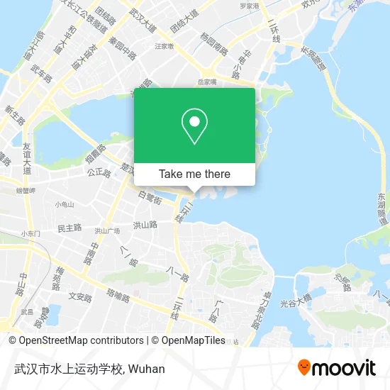 武汉市水上运动学校 map