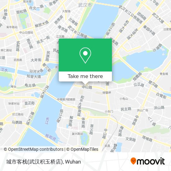 城市客栈(武汉积玉桥店) map