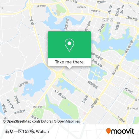 新华一区153栋 map