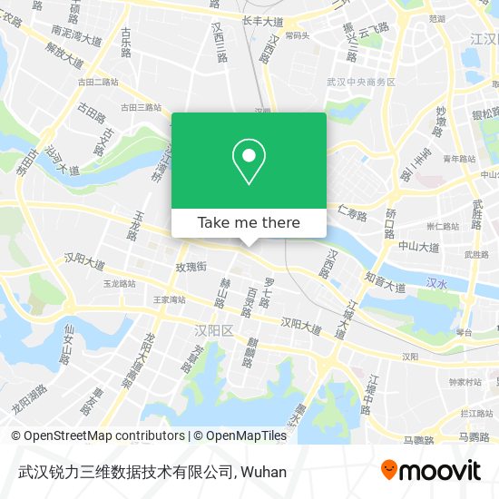 武汉锐力三维数据技术有限公司 map