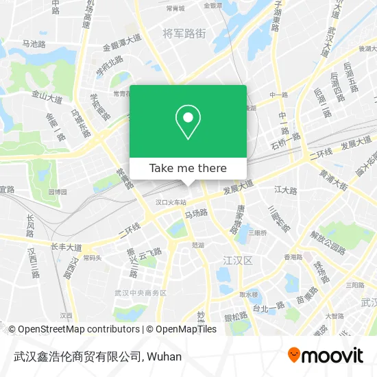 武汉鑫浩伦商贸有限公司 map