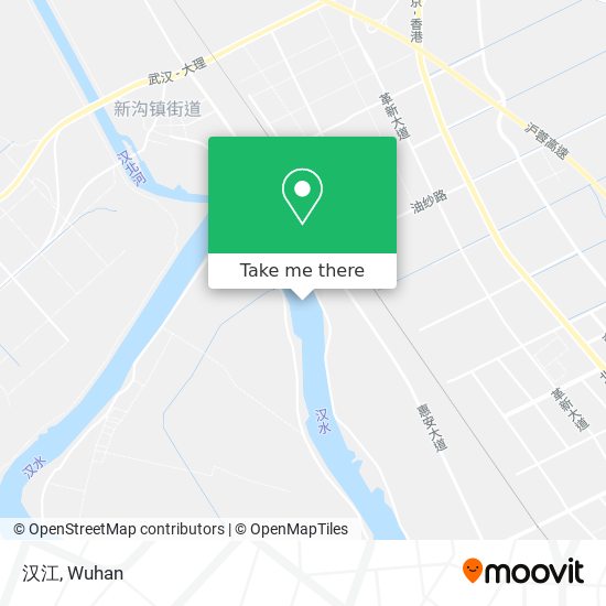 汉江 map