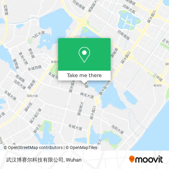 武汉博赛尔科技有限公司 map