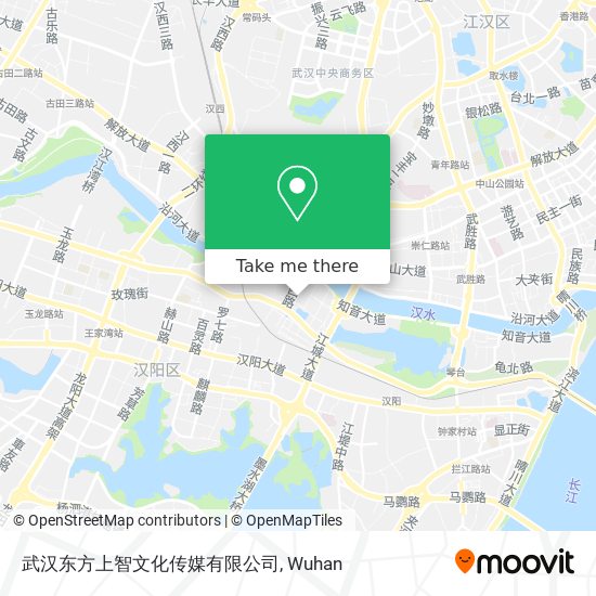 武汉东方上智文化传媒有限公司 map