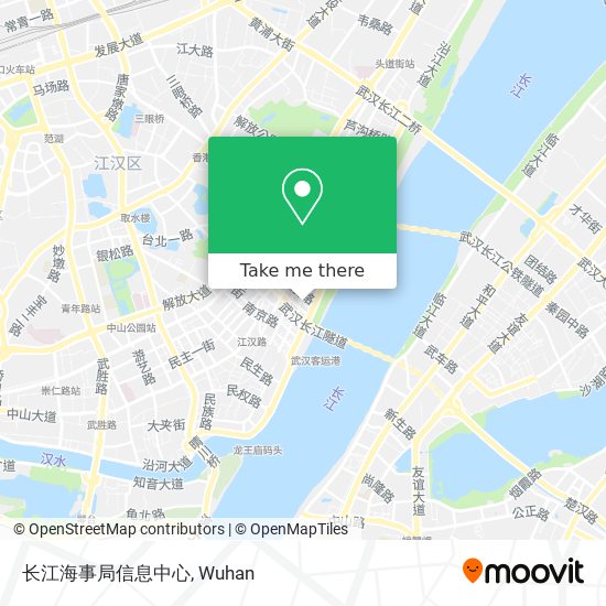 长江海事局信息中心 map
