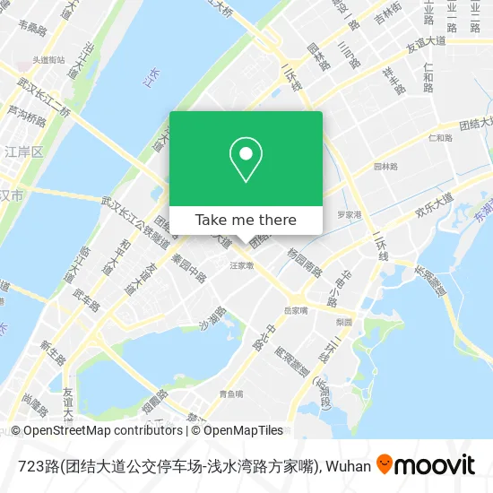723路(团结大道公交停车场-浅水湾路方家嘴) map