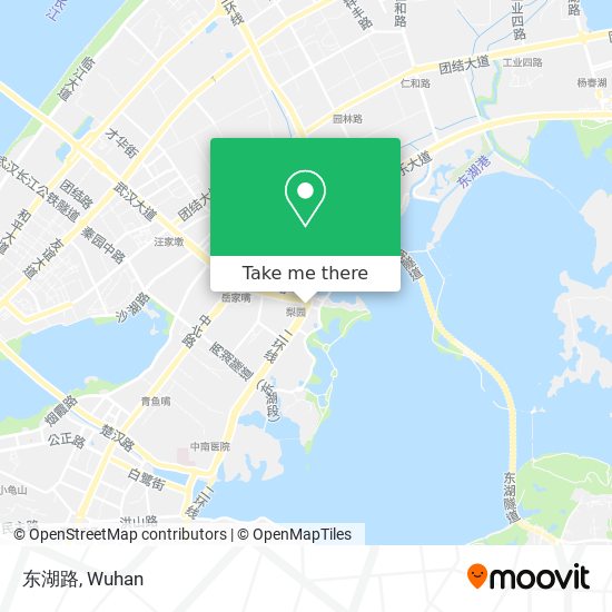 东湖路 map