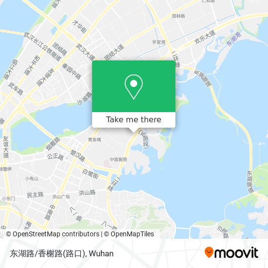 东湖路/香榭路(路口) map