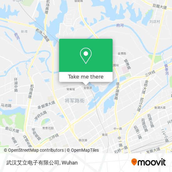 武汉艾立电子有限公司 map
