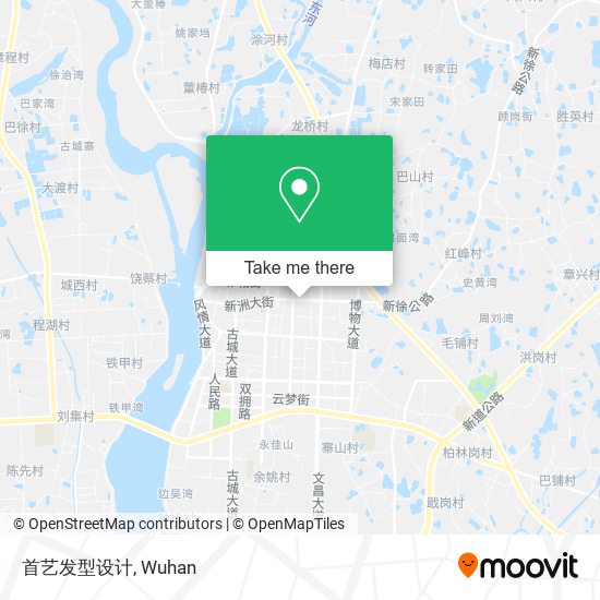 首艺发型设计 map
