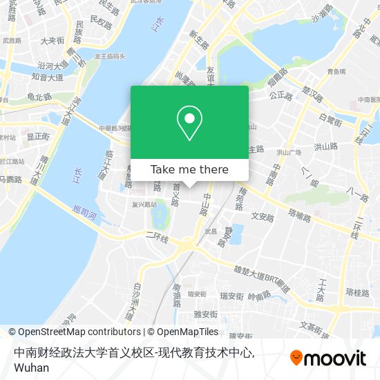 中南财经政法大学首义校区-现代教育技术中心 map