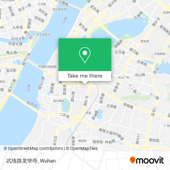 武珞路龙华寺 map