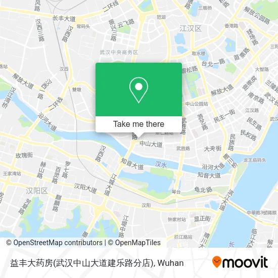 益丰大药房(武汉中山大道建乐路分店) map