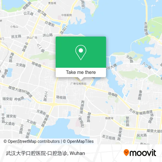 武汉大学口腔医院-口腔急诊 map