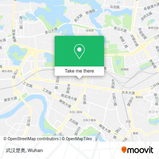 武汉楚奥 map