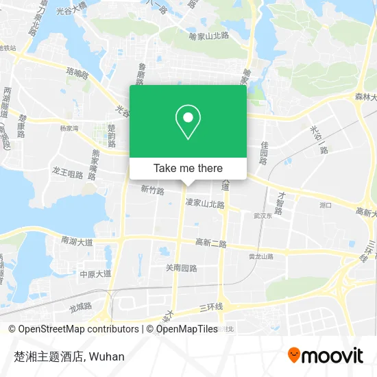 楚湘主题酒店 map