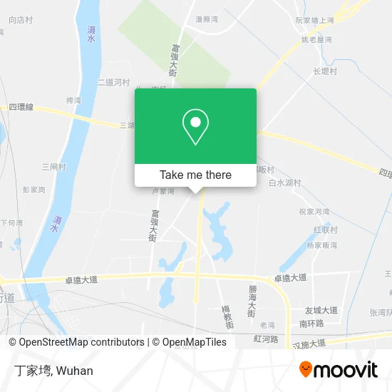 丁家塆 map