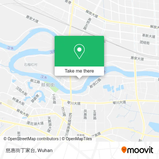 慈惠街丁家台 map