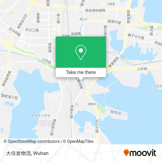 大佳发物流 map