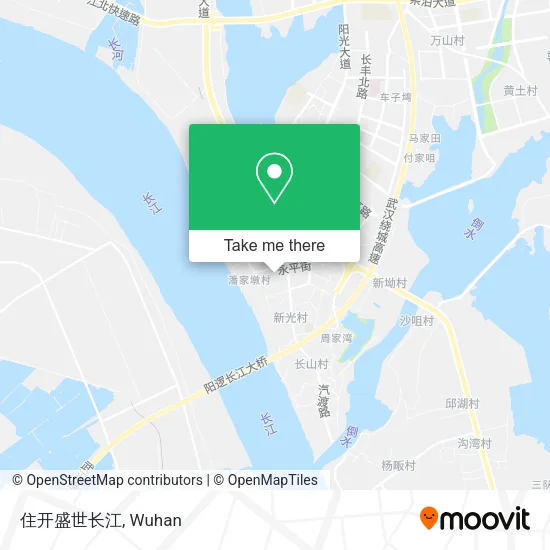 住开盛世长江 map