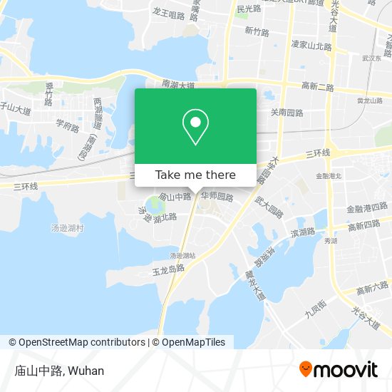庙山中路 map