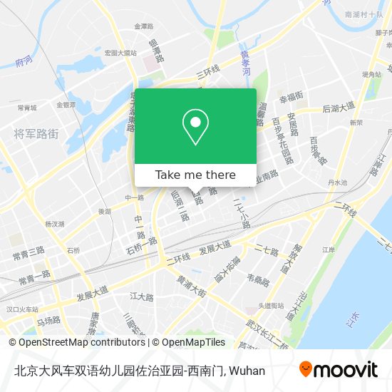 北京大风车双语幼儿园佐治亚园-西南门 map