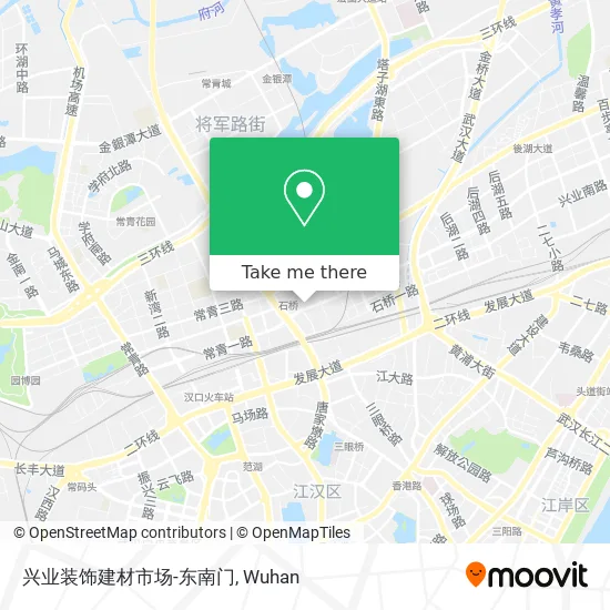 兴业装饰建材市场-东南门 map