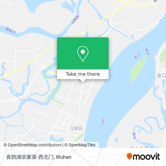 喜鹊湖农家菜-西北门 map